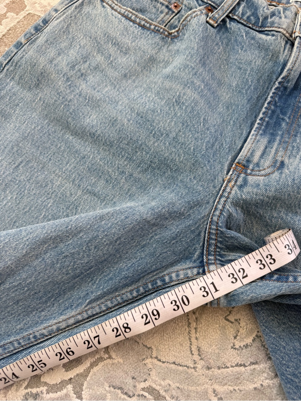 Abercrombie & Fitch Low Rise Baggy Jeans NWT - Picture 14 of 14
